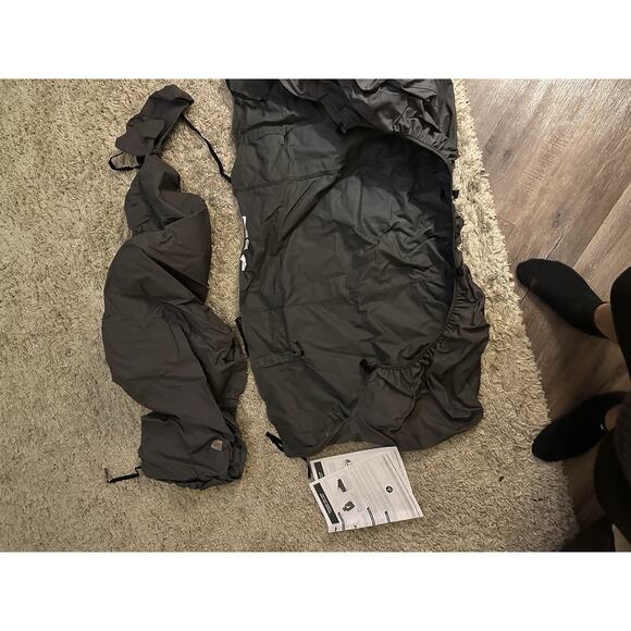 Carhartt Open Box Gray Seat Cover - Dodge 2011 - 22 Ram 2500 3500 Quad Crew - Picture 3 of 5